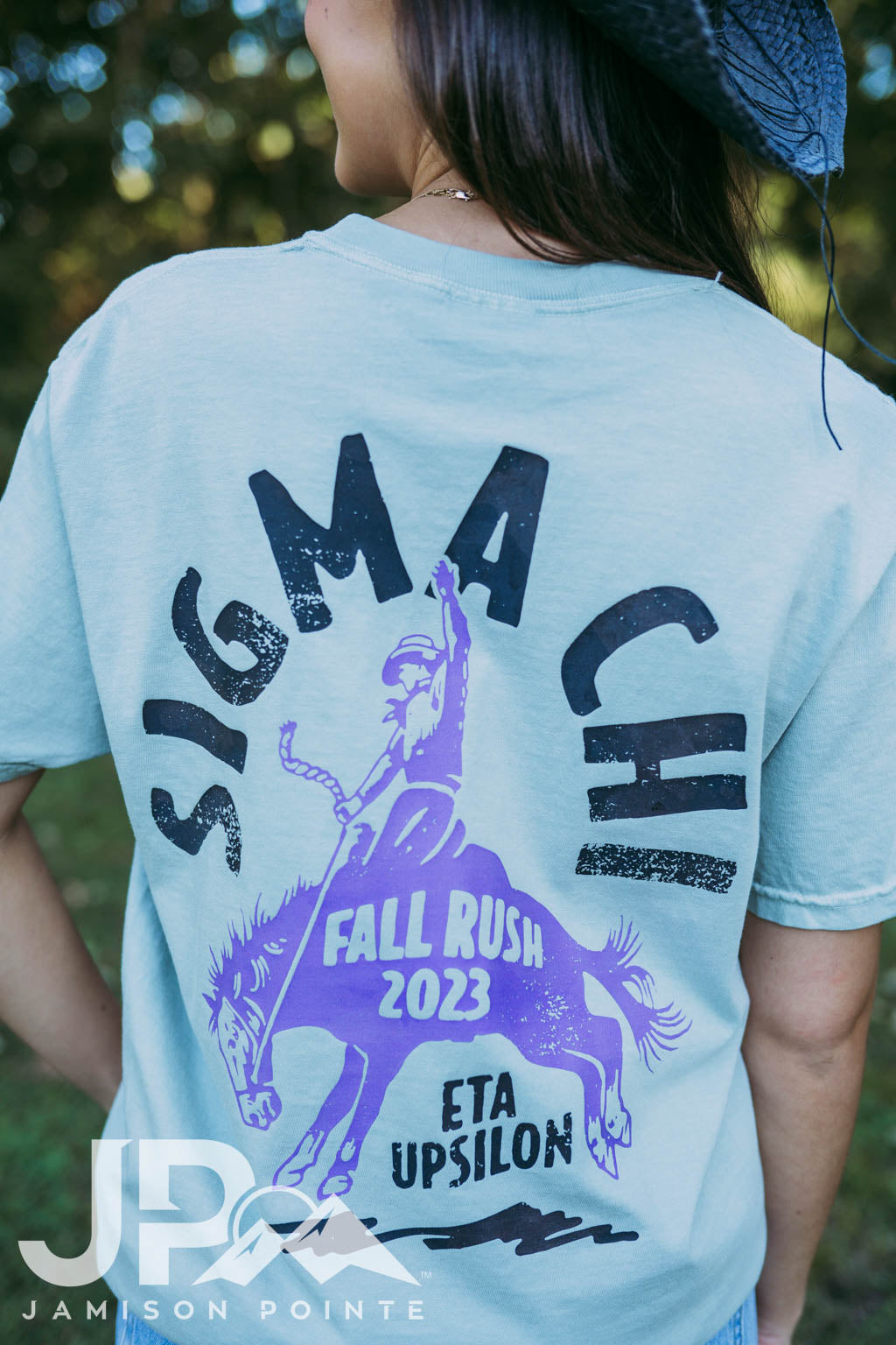 Sigma Chi Bull Riding Fall Rush Tshirt