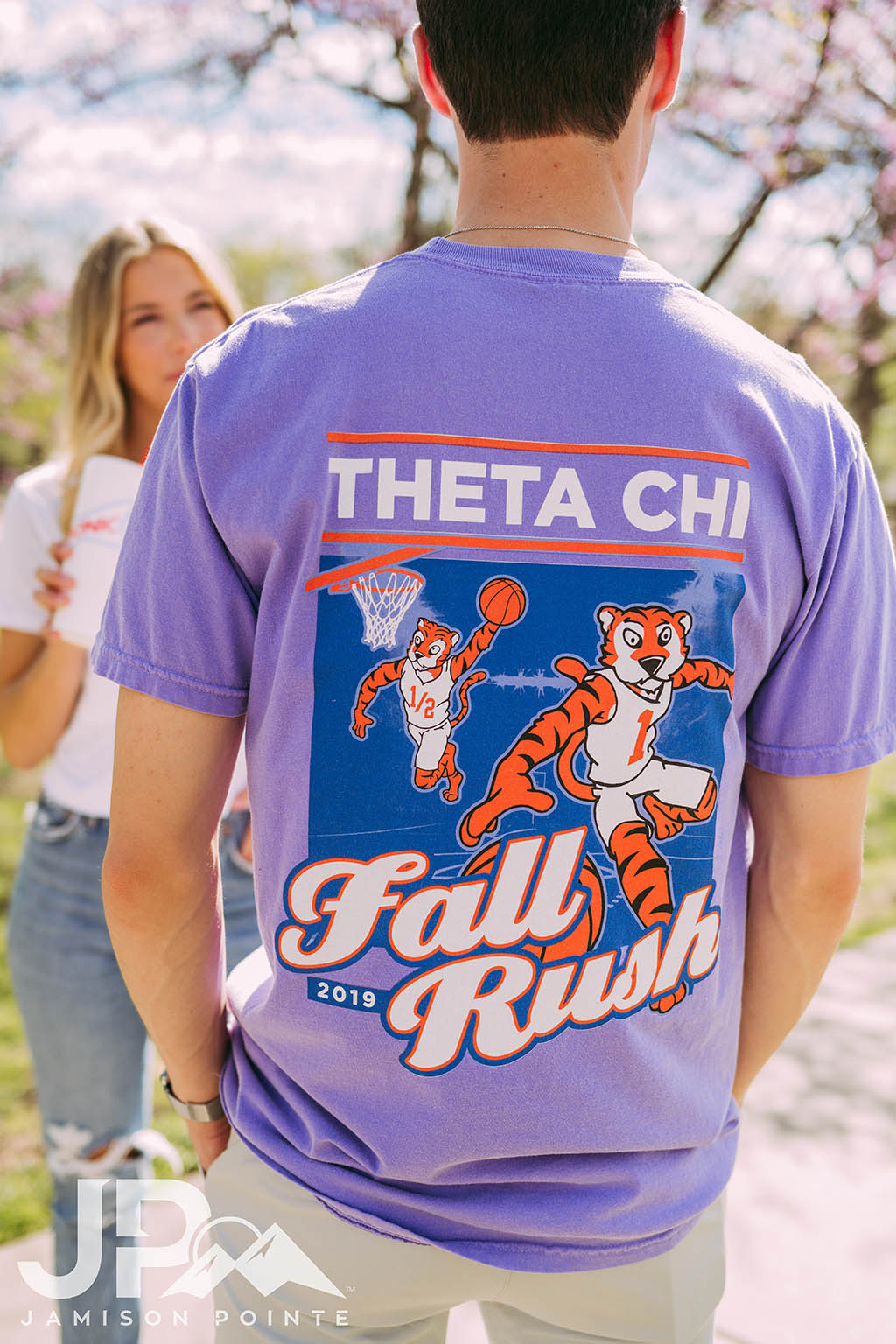 Theta Chi Fall Rush Basketball Tshirt