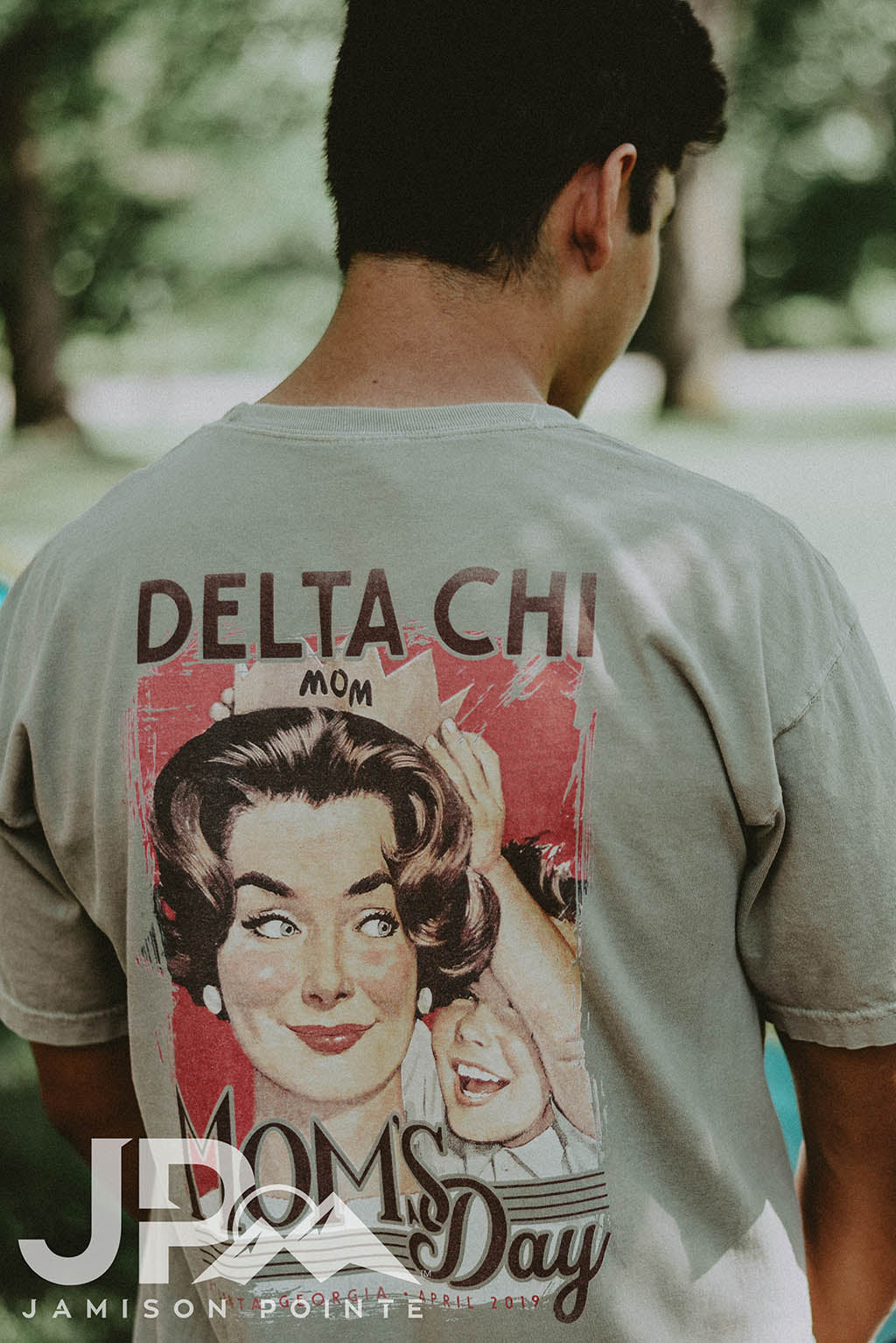Delta Chi Mom&#39;s Day Crown Tee