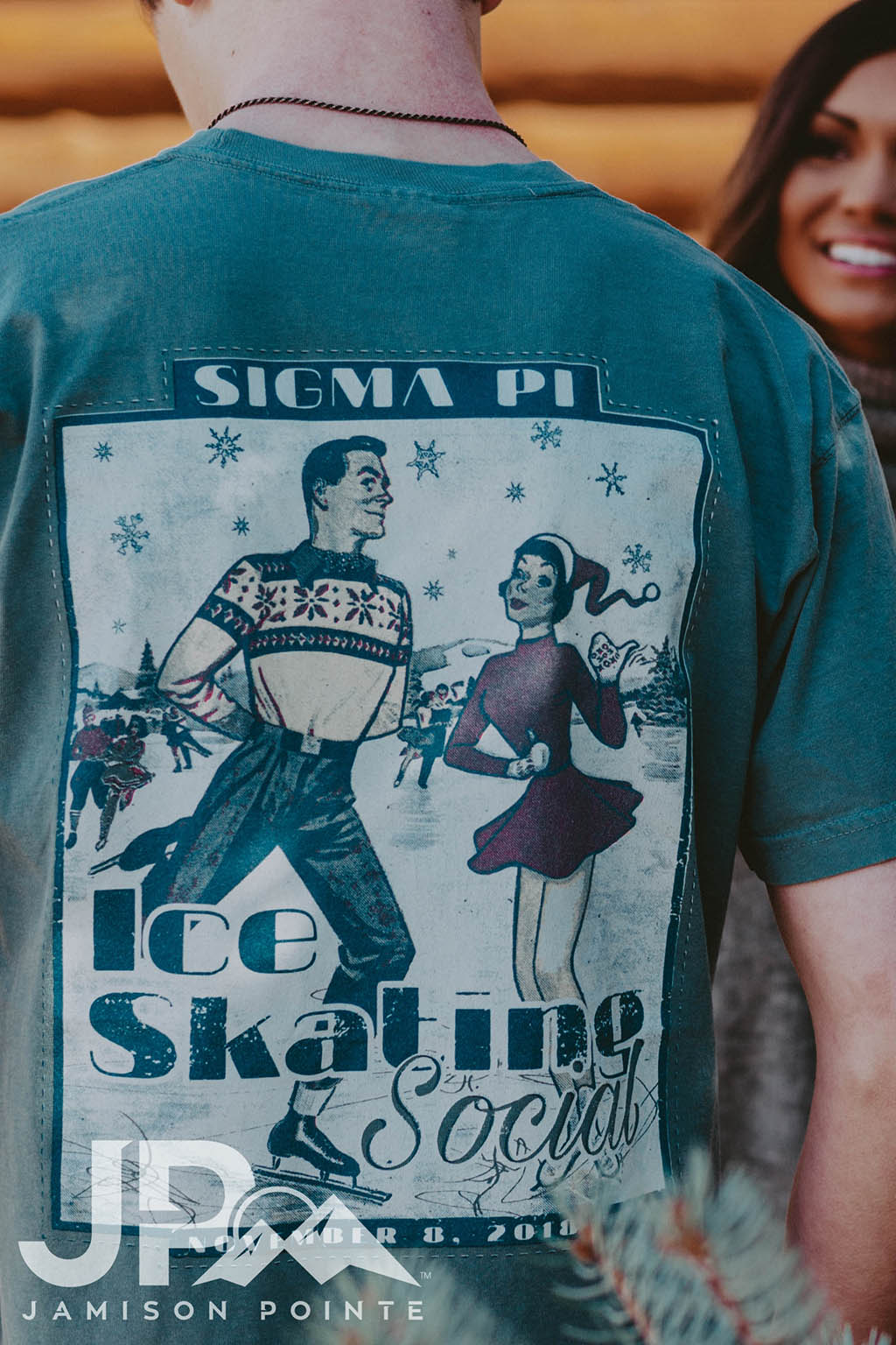 Sigma Pi Ice Skating Social Tee