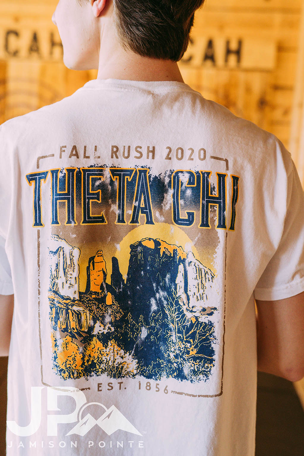 Theta Chi Fall Rush Desert Postcard Tee