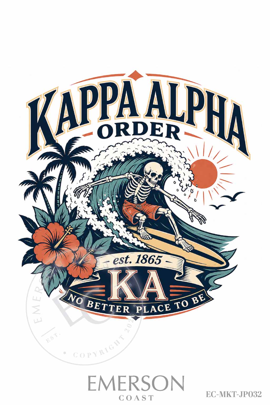 Kappa Alpha Order No Better Place to Be T-Shirt