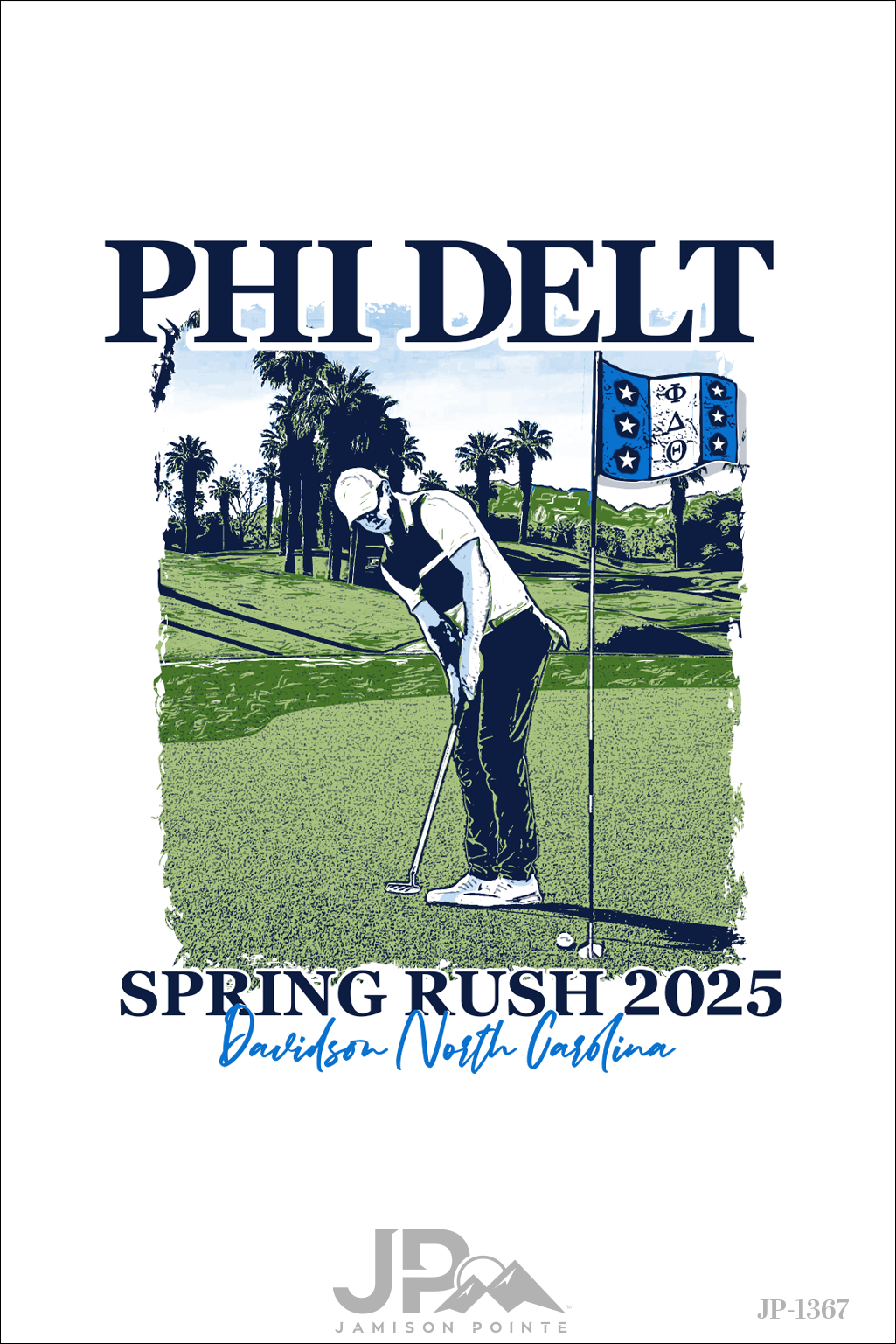 Phi Delta Theta Davidson College Spring Rush T-Shirt