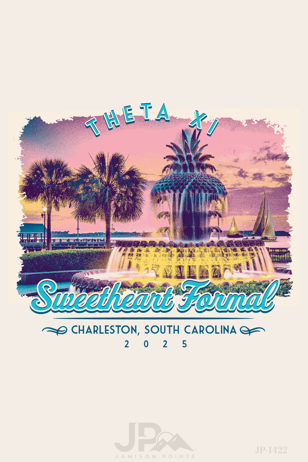 Theta Xi Georgia Tech University Formal T-Shirt