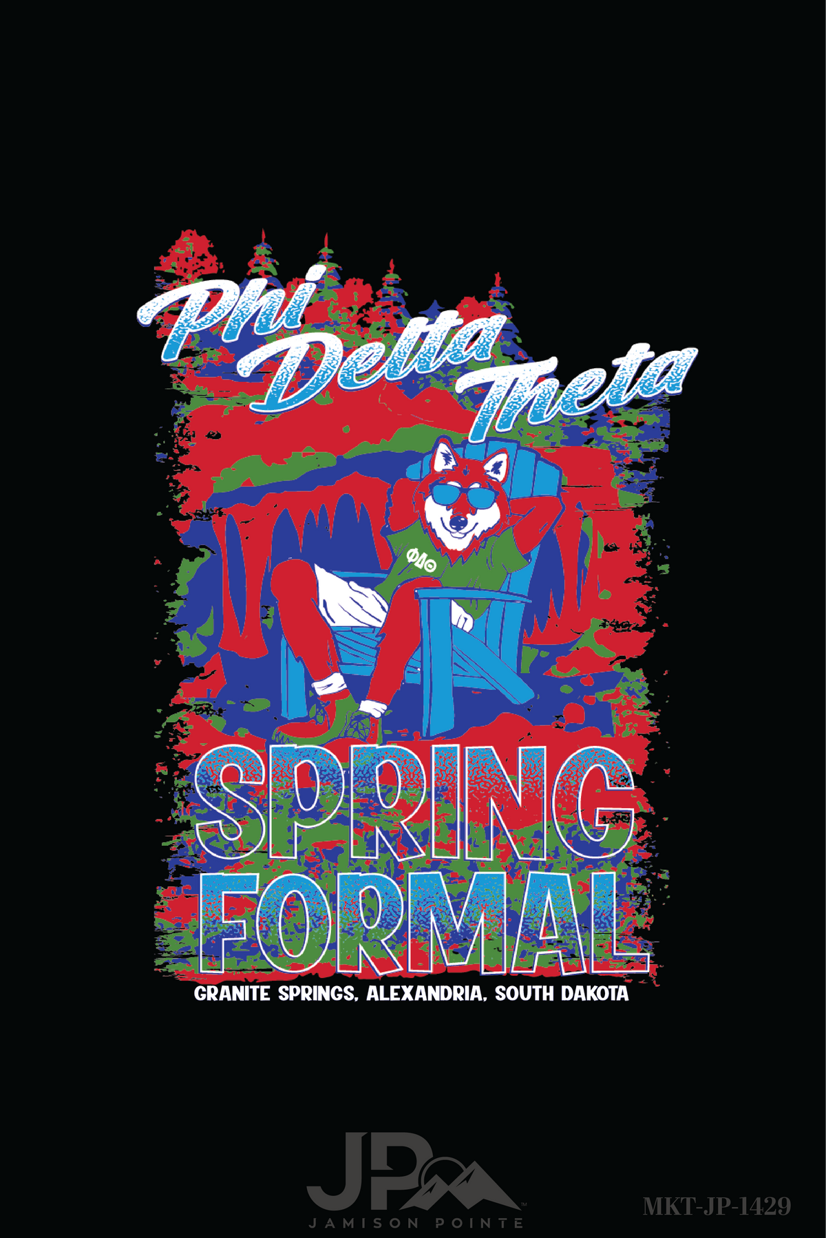 Phi Delta Theta University of South Dakota Formal T-Shirt