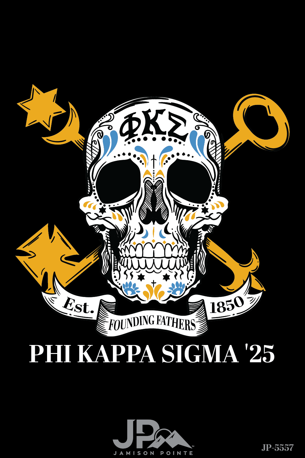 Phi Kappa Sigma West Virginia University Rush T-Shirt - Jamison Pointe