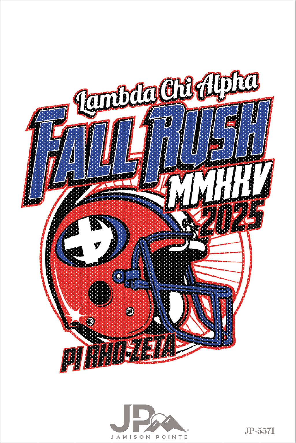 Lambda Chi Alpha University Of Buffalo Football Rush T-Shirt