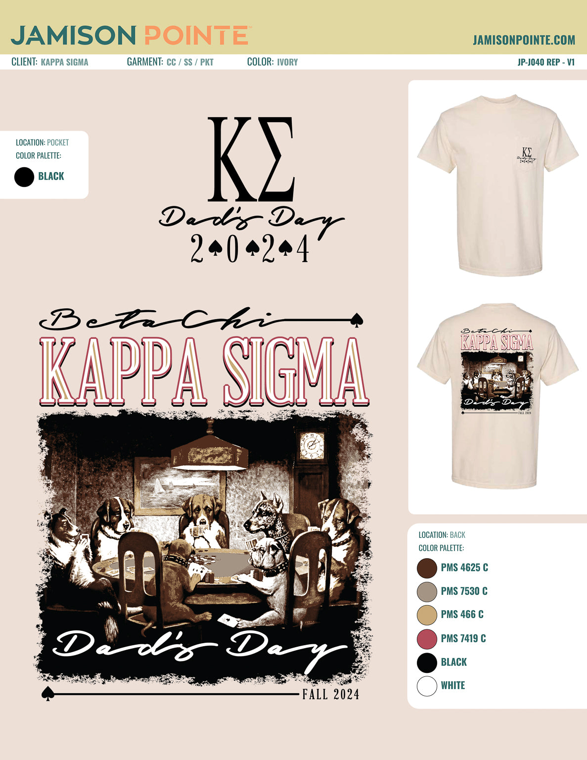 Kappa Sigma Missouri University of Science &amp; Technology Dad&#39;s Day T-Shirt