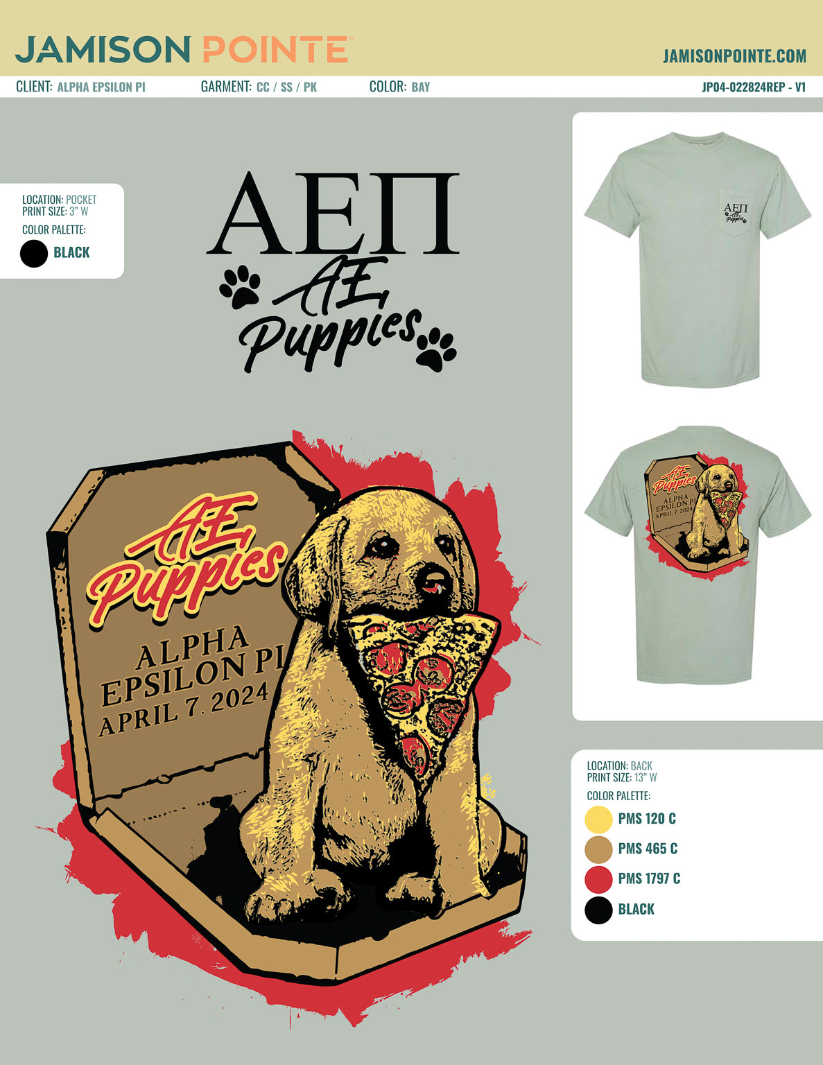 Alpha Epsilon Pi University of Florida Philanthropy T-Shirt