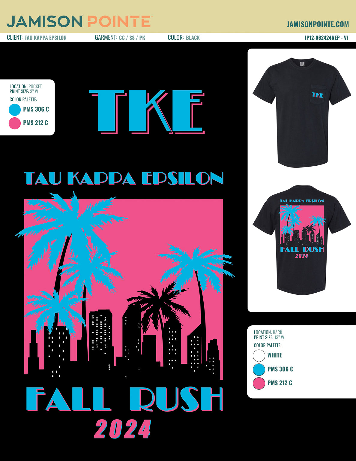 Tau Kappa Epsilon University of Illinois Urbana-Champaign Fall Rush T-Shirt