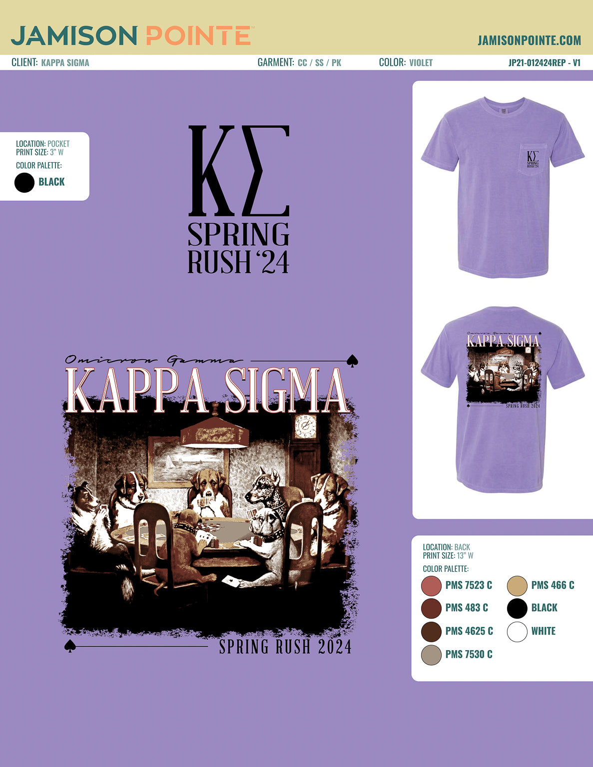 Kappa Sigma Arkansas Tech University Recruitment T-Shirt