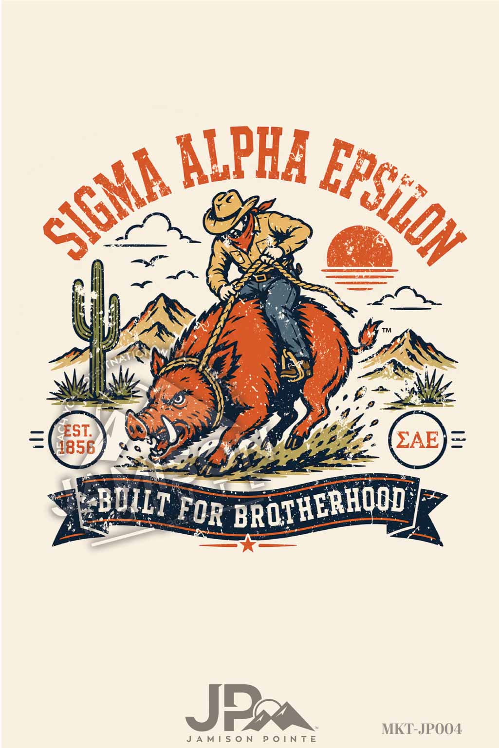 Sigma Alpha Epsilon Built for Brotherhood T-Shirt