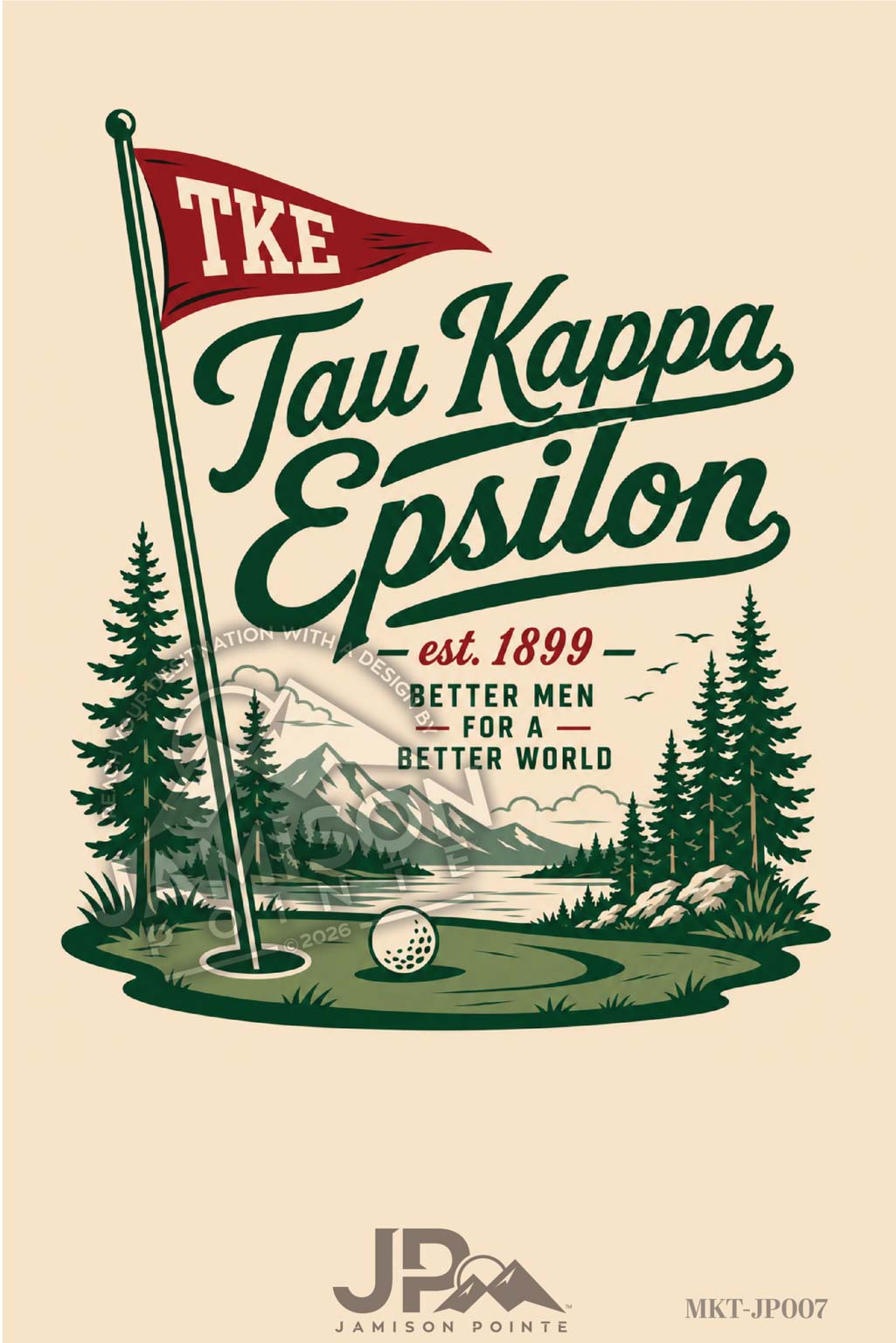 Tau Kappa Epsilon Better Men for a Better World T-Shirt