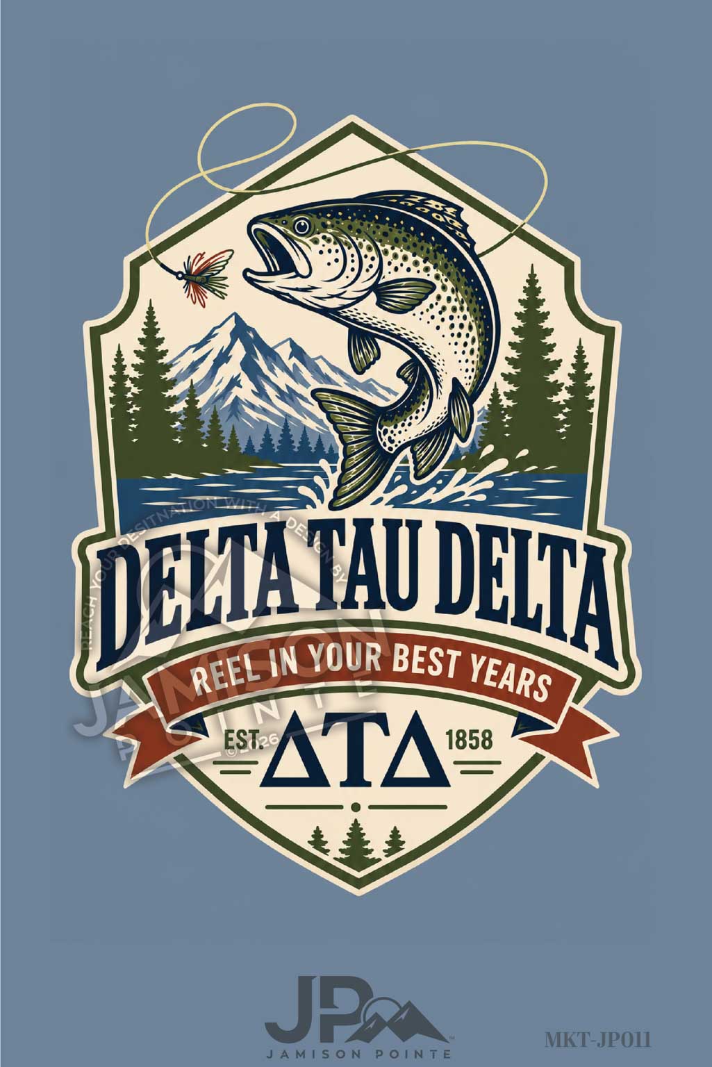 Delta Tau Delta Reel in Your Best Years T-Shirt