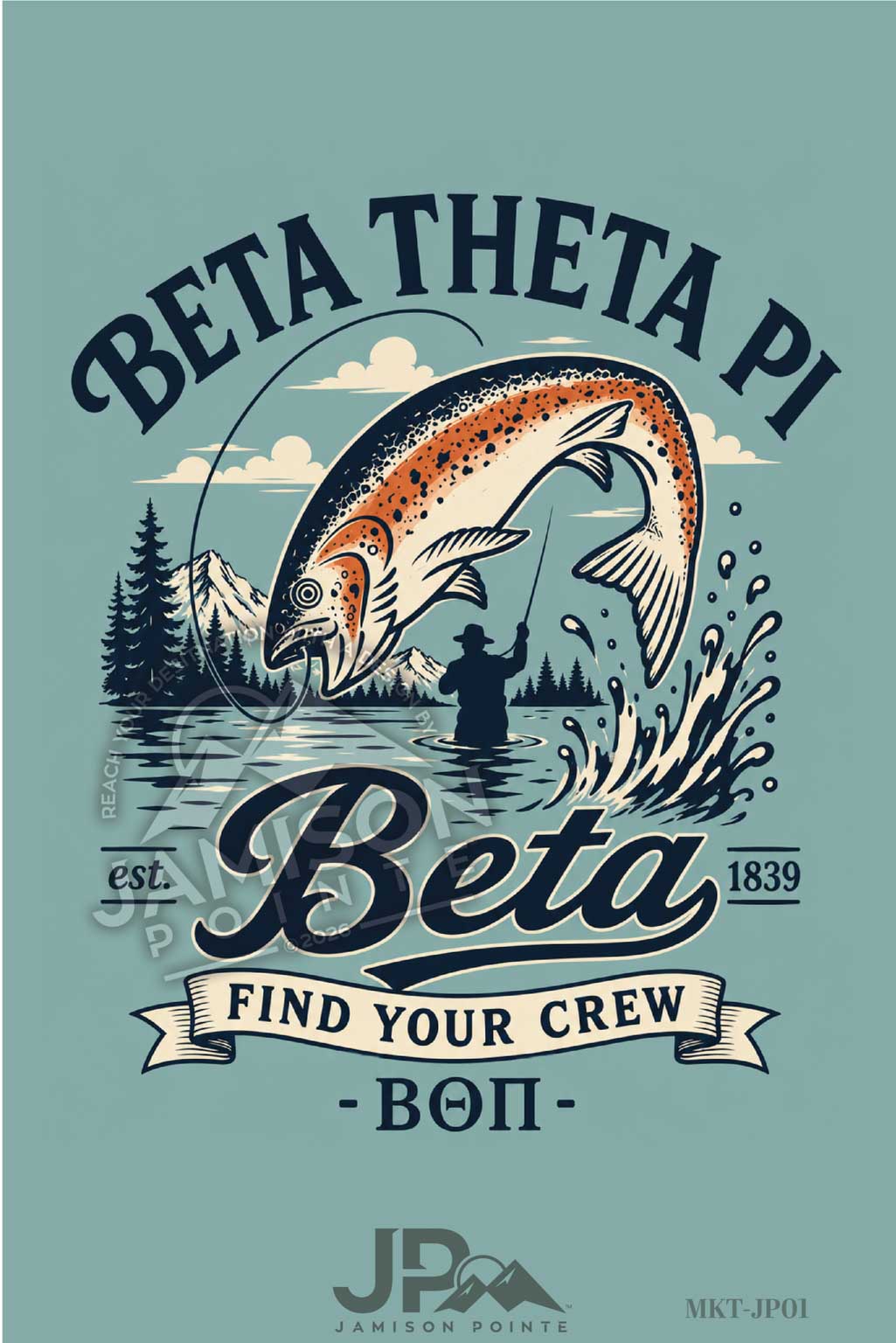 Beta Theta Pi Find Your Crew T-Shirt