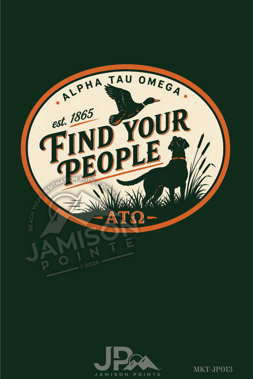 Alpha Tau Omega Find Your People T-Shirt