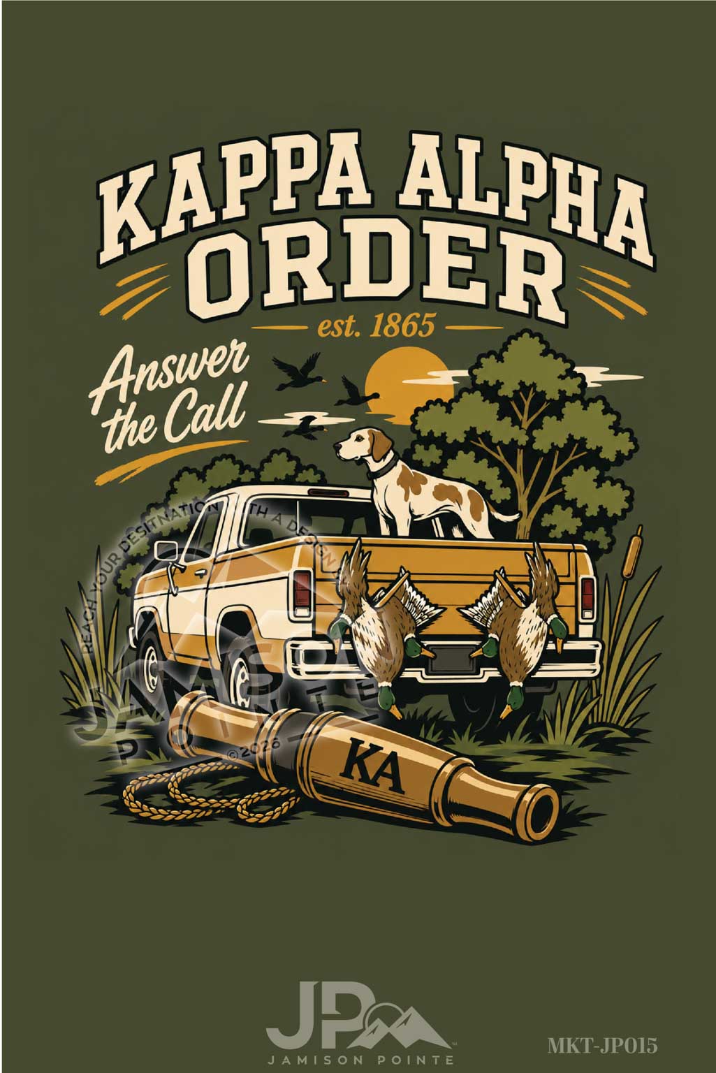 Kappa Alpha Order Answer the Call T-Shirt