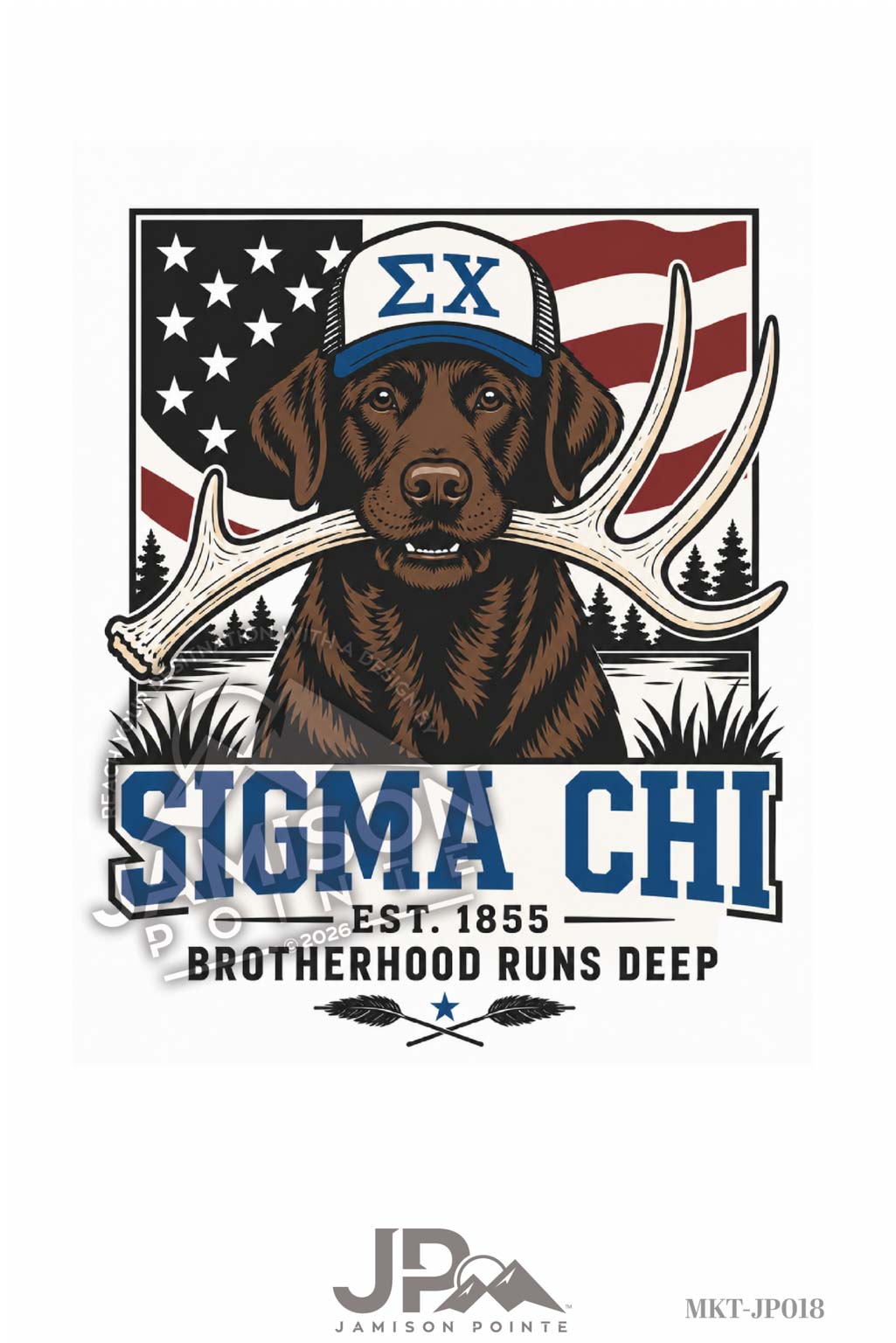 Theta Chi Brotherhood Runs Deep T-Shirt