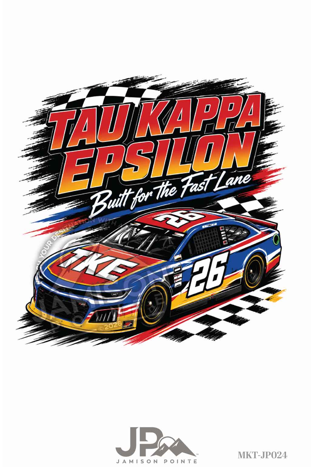 Tau Kappa Epsilon Built for the Fast Lane T-Shirt
