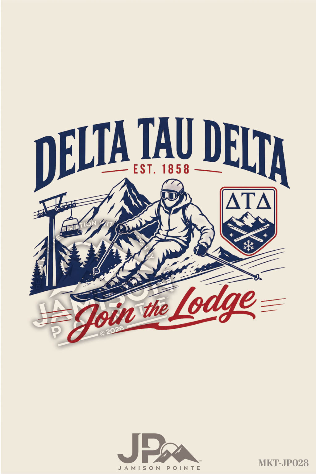Delta Tau Delta Join the Lodge T-Shirt