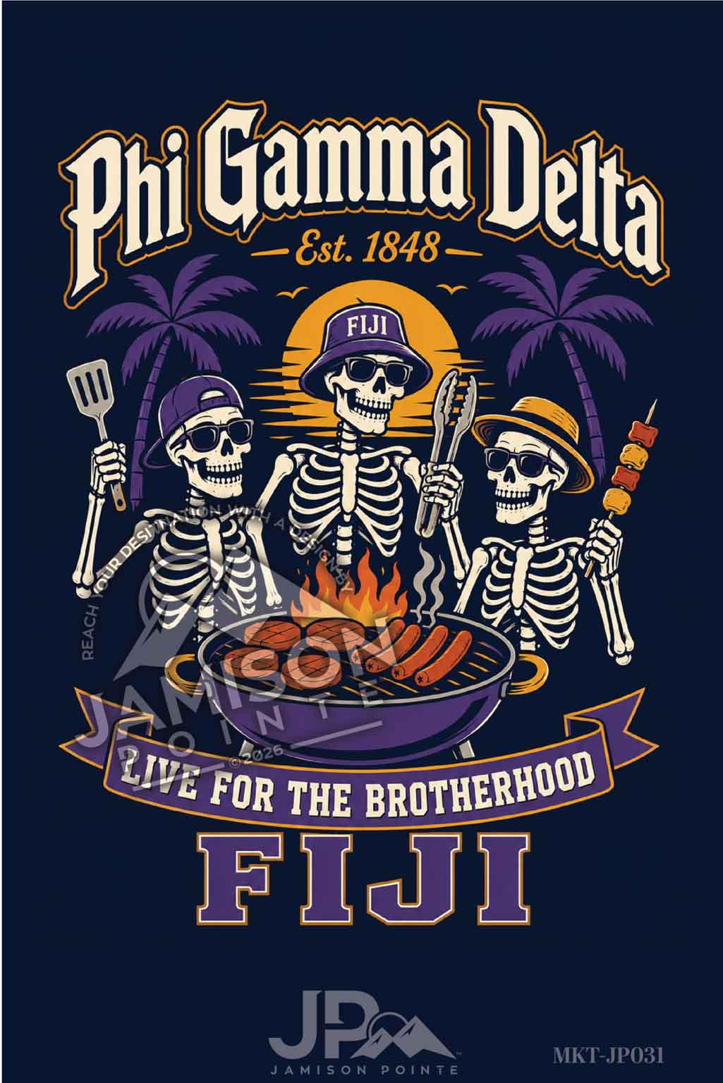 Phi Gamma Delta Live for the Brotherhood T-Shirt