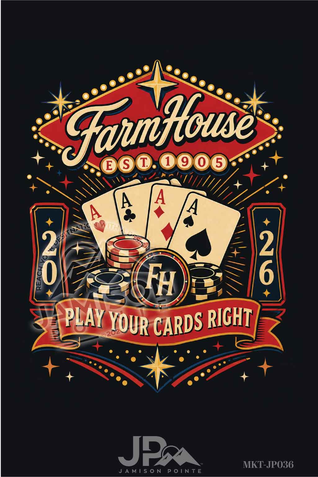 Farmhouse Play Your Cards Right T-Shirt