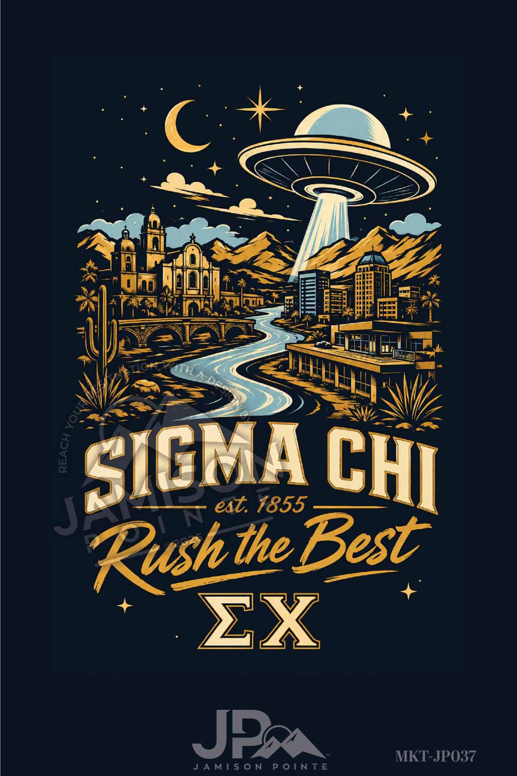 Sigma Chi Rush the Best T-Shirt