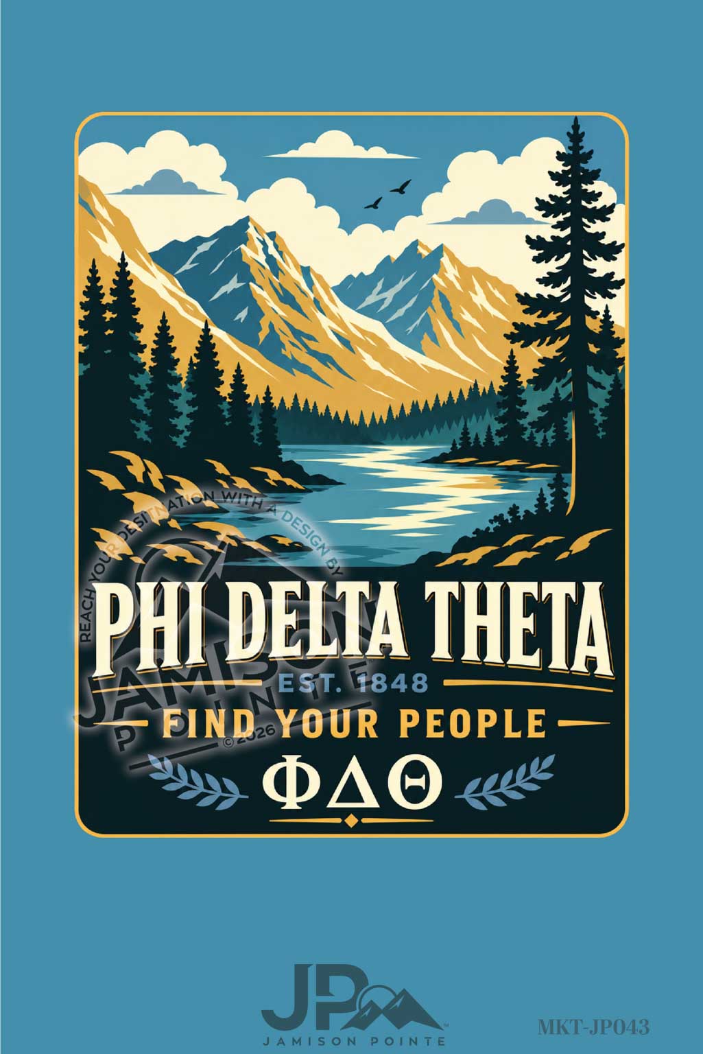 Phi Delta Theta Find Your People T-Shirt