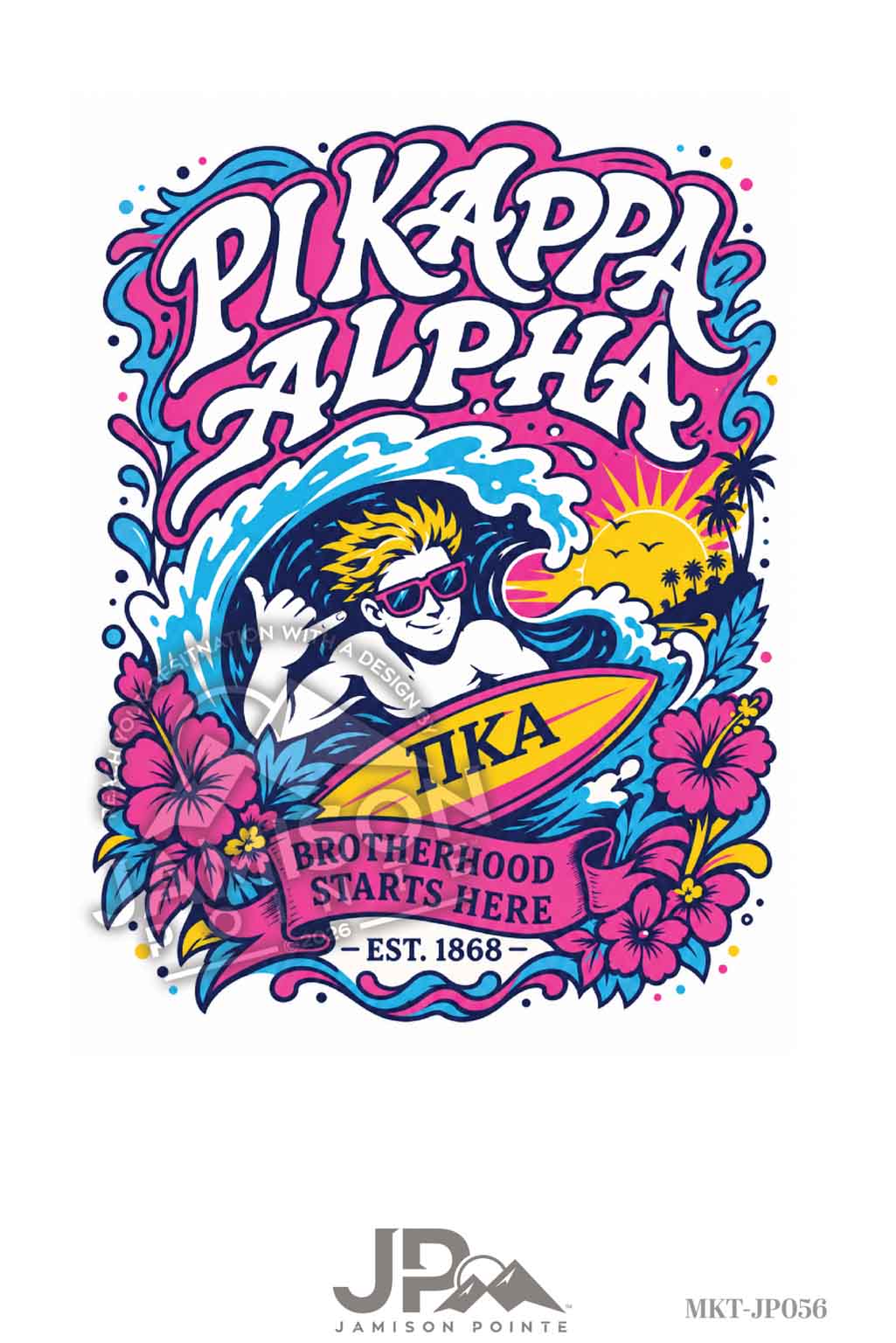 Pi Kappa Alpha Brotherhood Starts Here T-Shirt