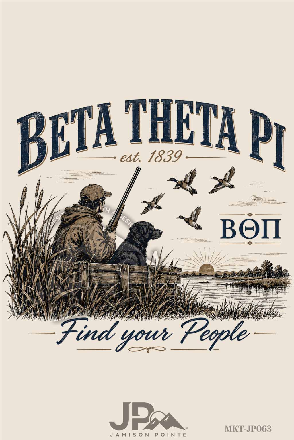 Beta Theta Pi Find Your People T-Shirt