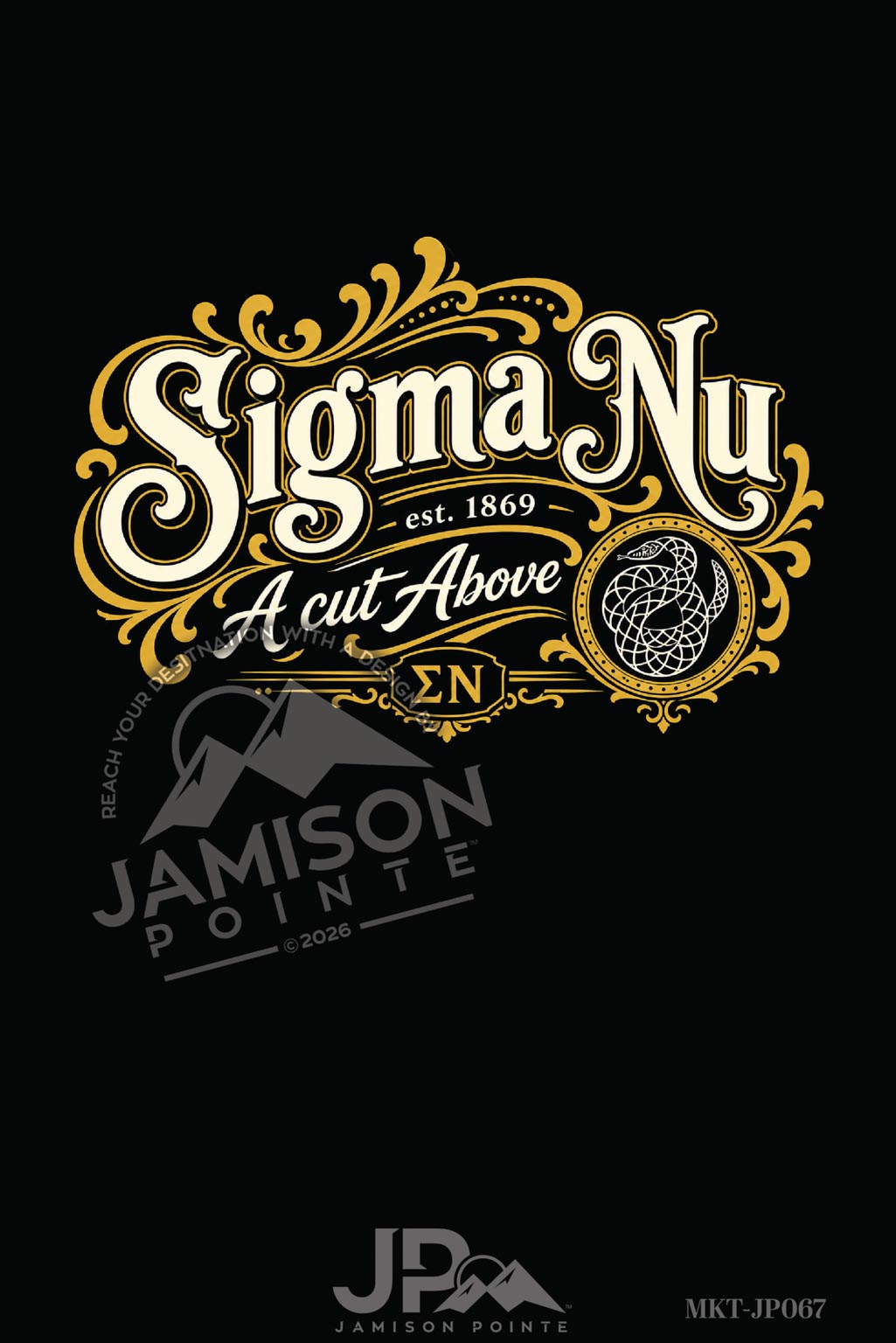 Sigma Nu a Cut Above T-Shirt