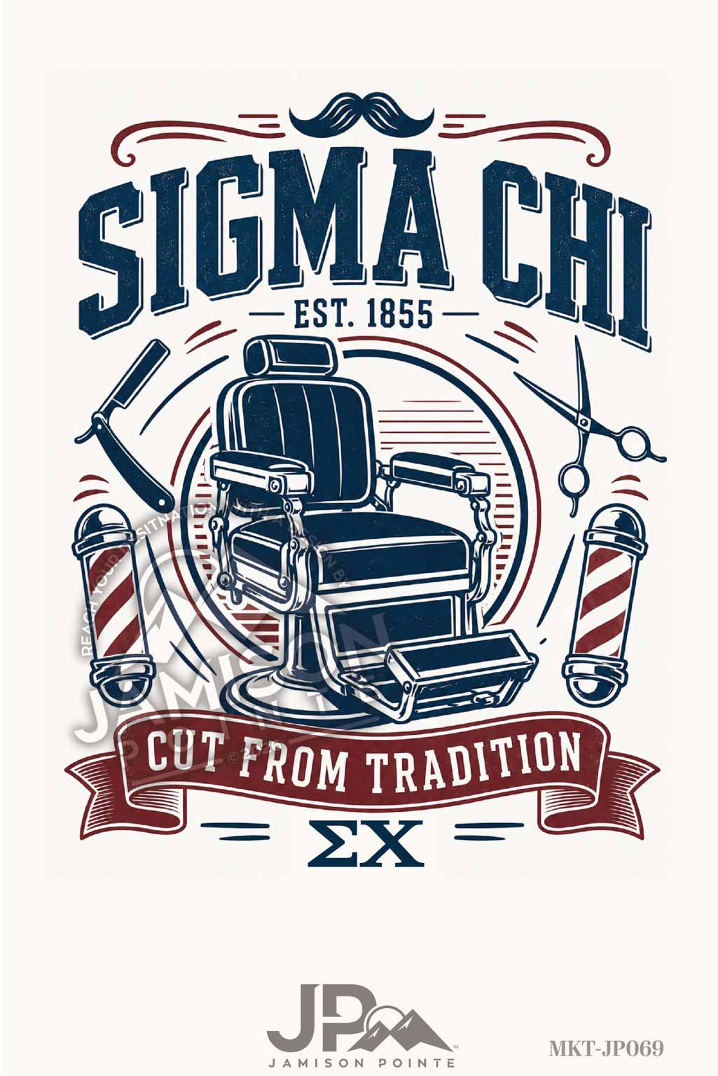 Theta Chi Cut from Tradition T-Shirt