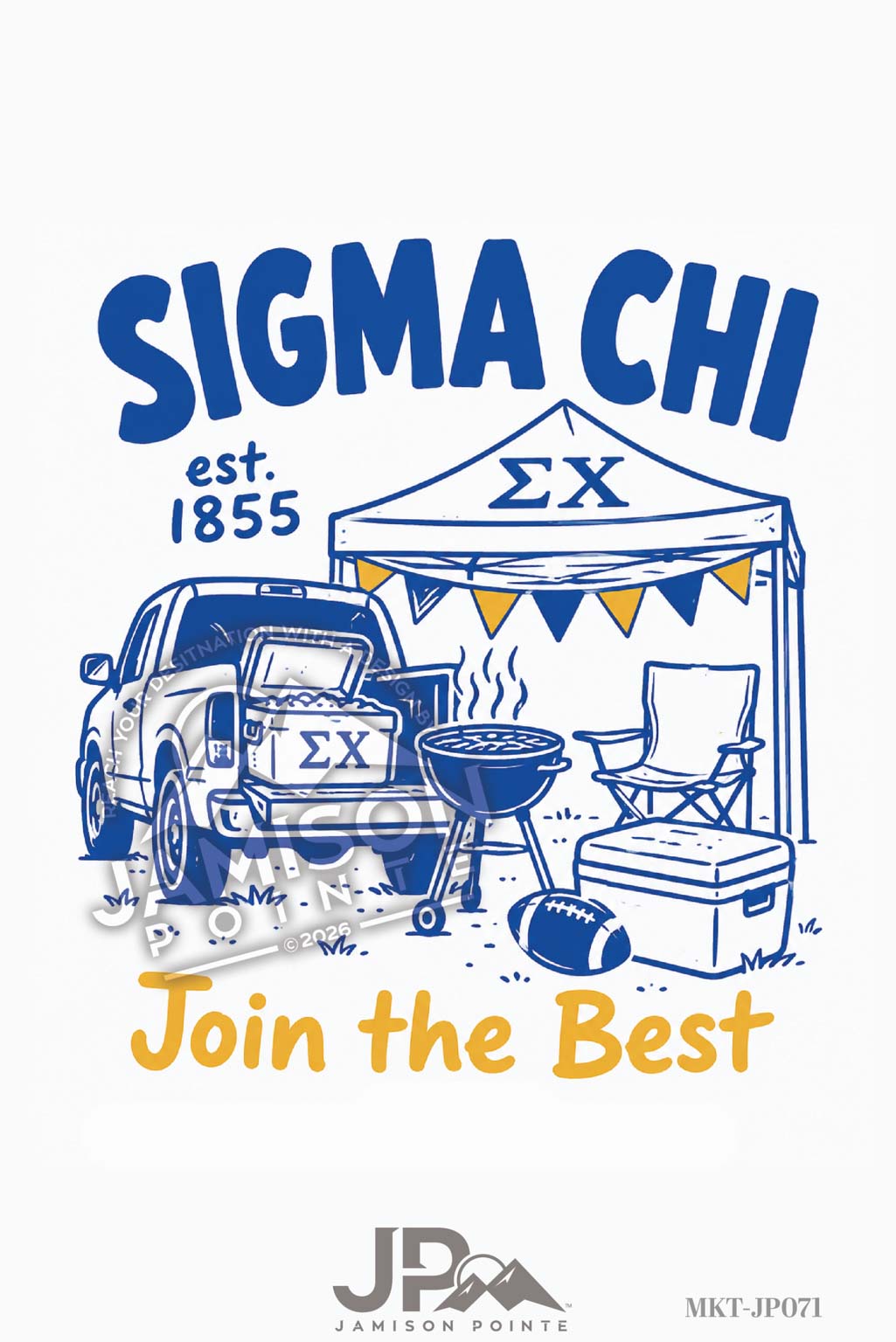 Sigma Chi Join the Best T-Shirt