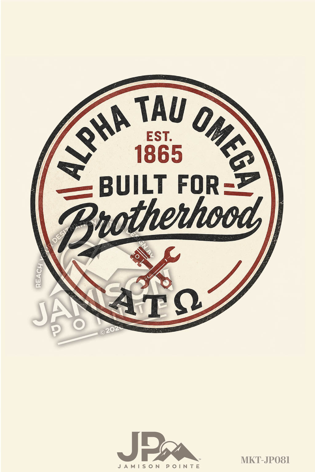 Alpha Tau Omega Built for Brotherhood T-Shirt