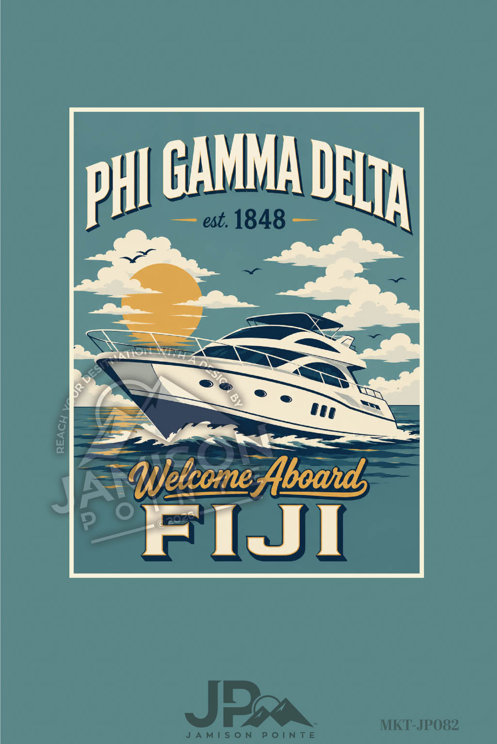 Phi Gamma Delta Welcome Aboard T-Shirt
