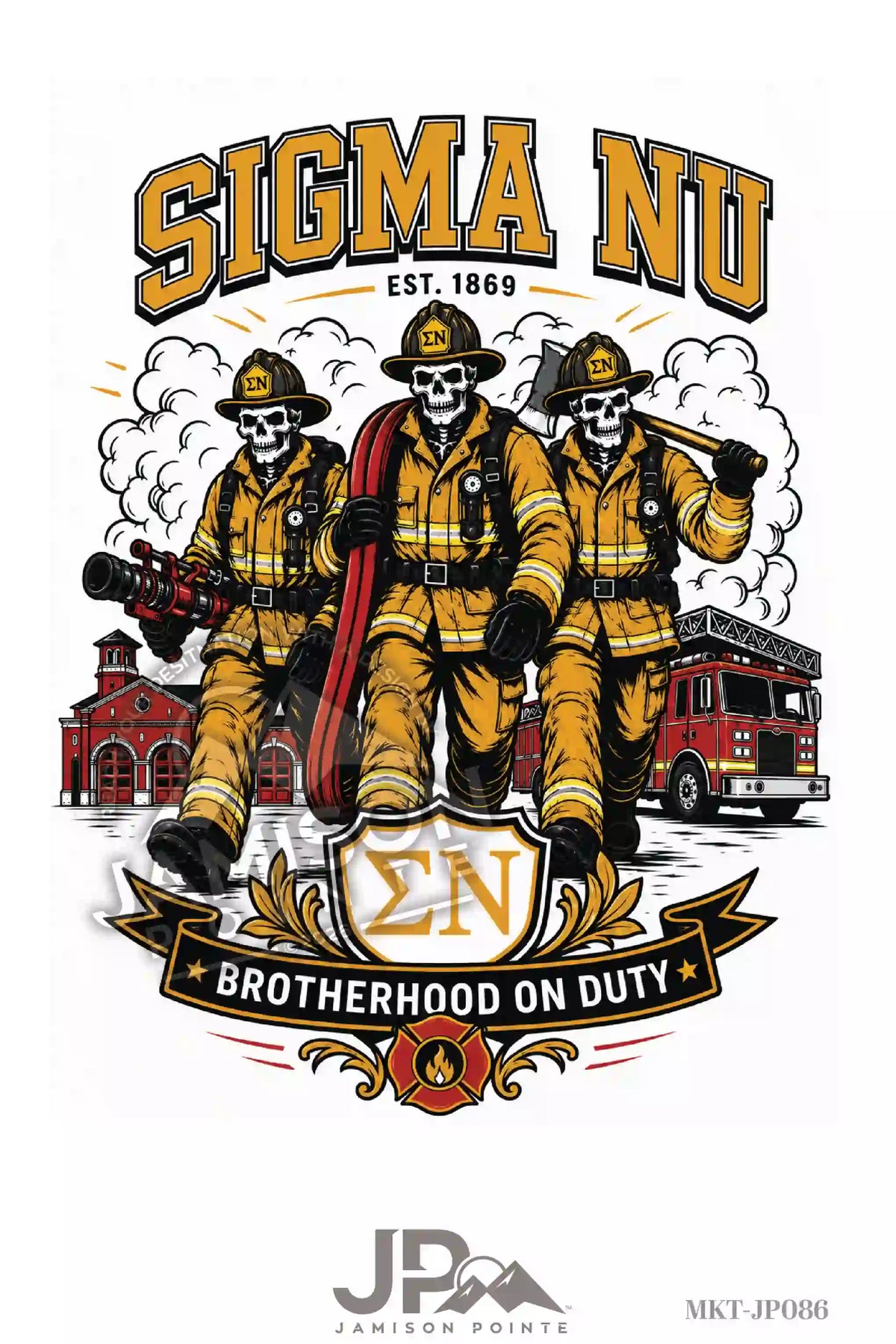 Sigma Nu Brotherhood on Duty T-Shirt