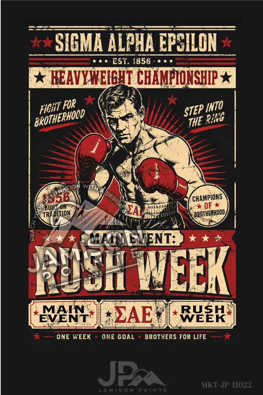 Sigma Alpha Epsilon Main Event: Rush Week T-Shirt