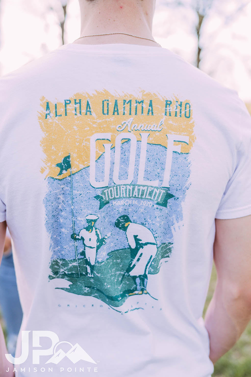 Alpha Gamma Rho Golf Tournament Tshirt