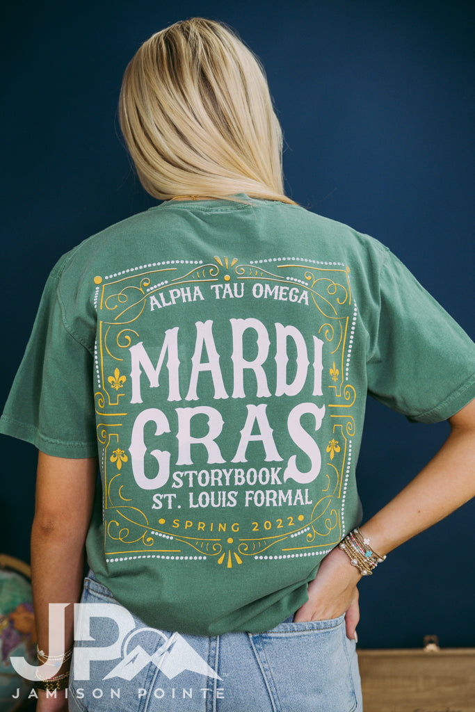 ATO Mardi Gras Storybook Formal Tshirt