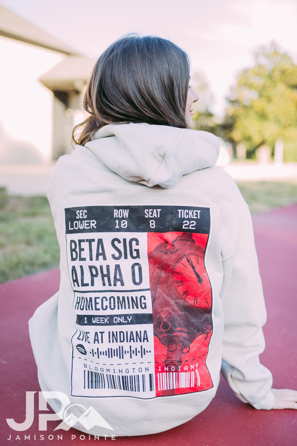 Beta Sig Homecoming Ticket Hoodie