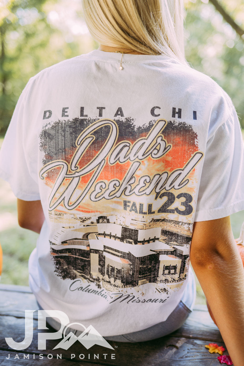 Delta Chi Dad&#39;s Weekend Stadium Tshirt