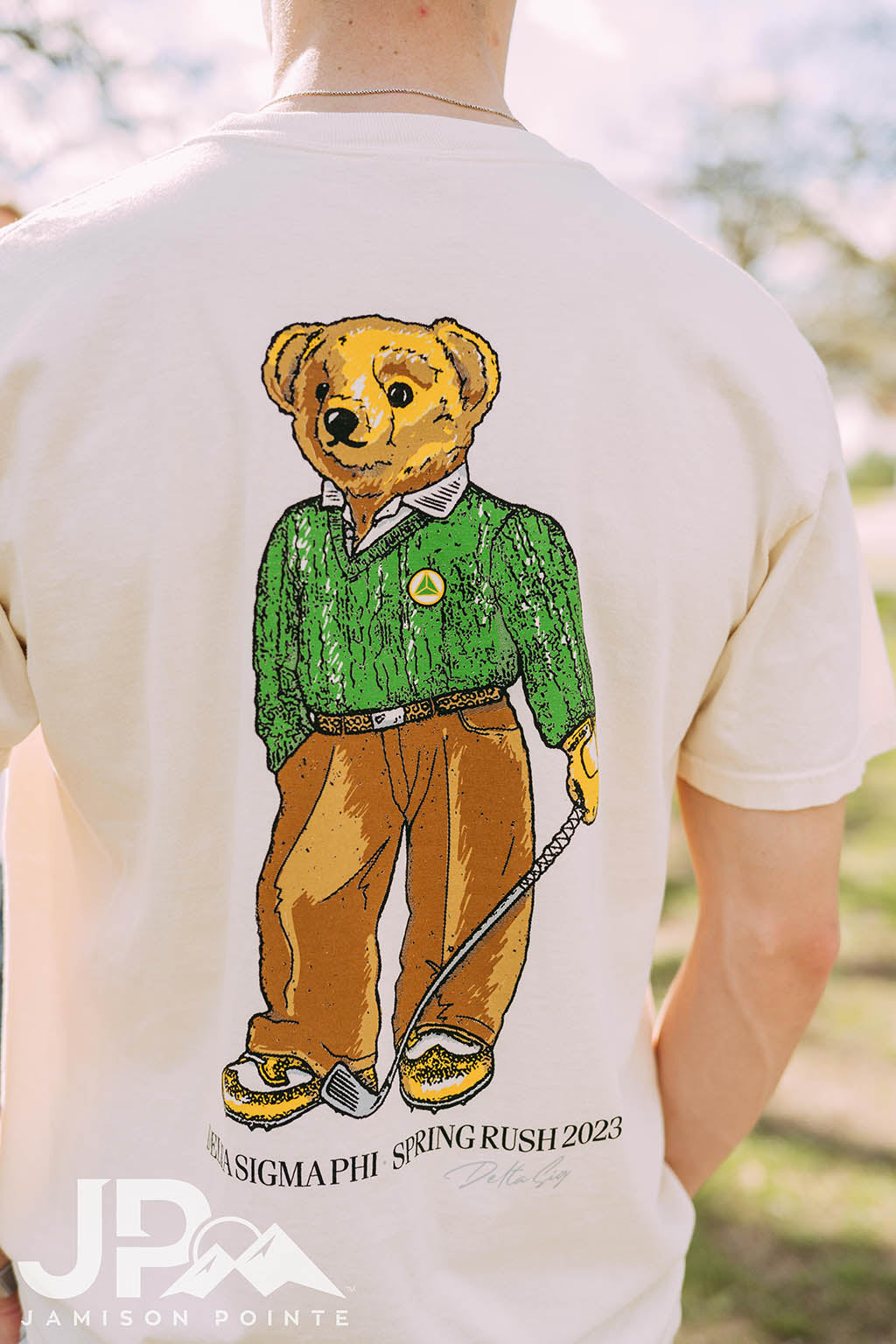 Delta Sigma Phi Spring Rush Bear Tshirt