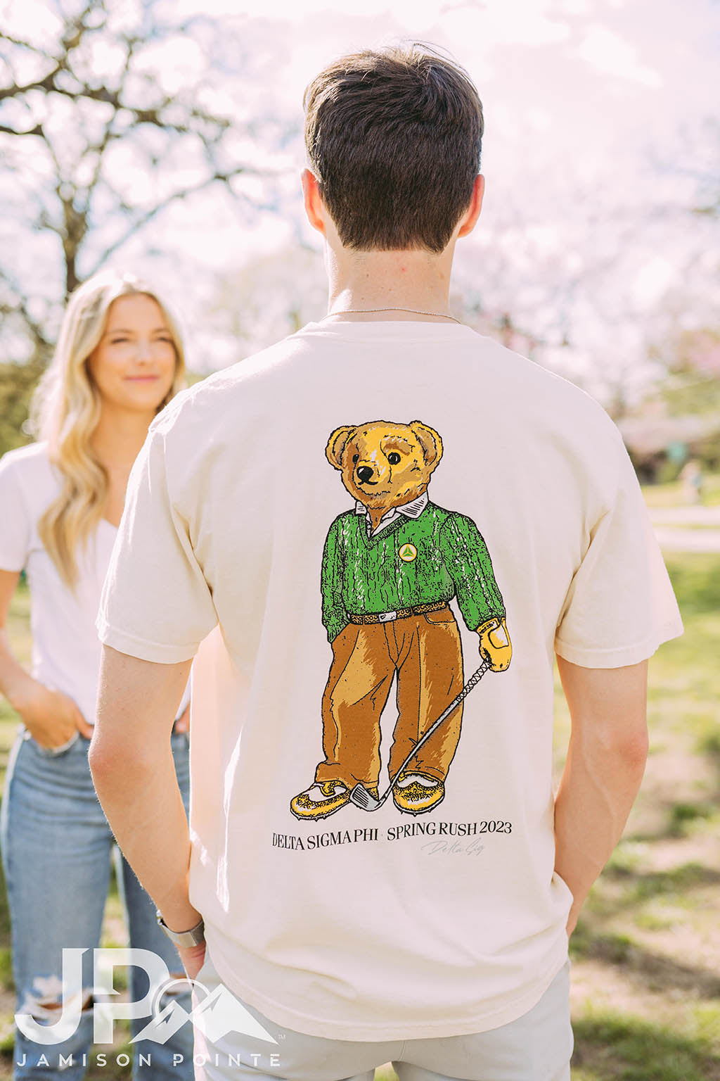 Delta Sigma Phi Spring Rush Bear Tshirt