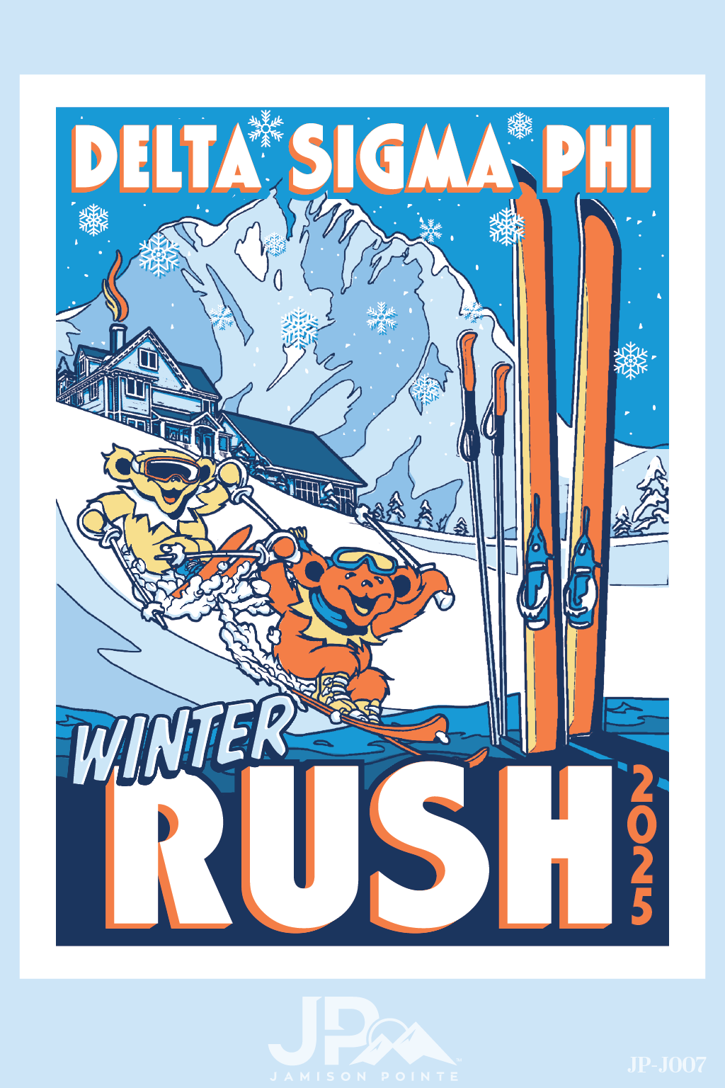 Delta Sigma Phi University of Michigan Winter Rush T-Shirt