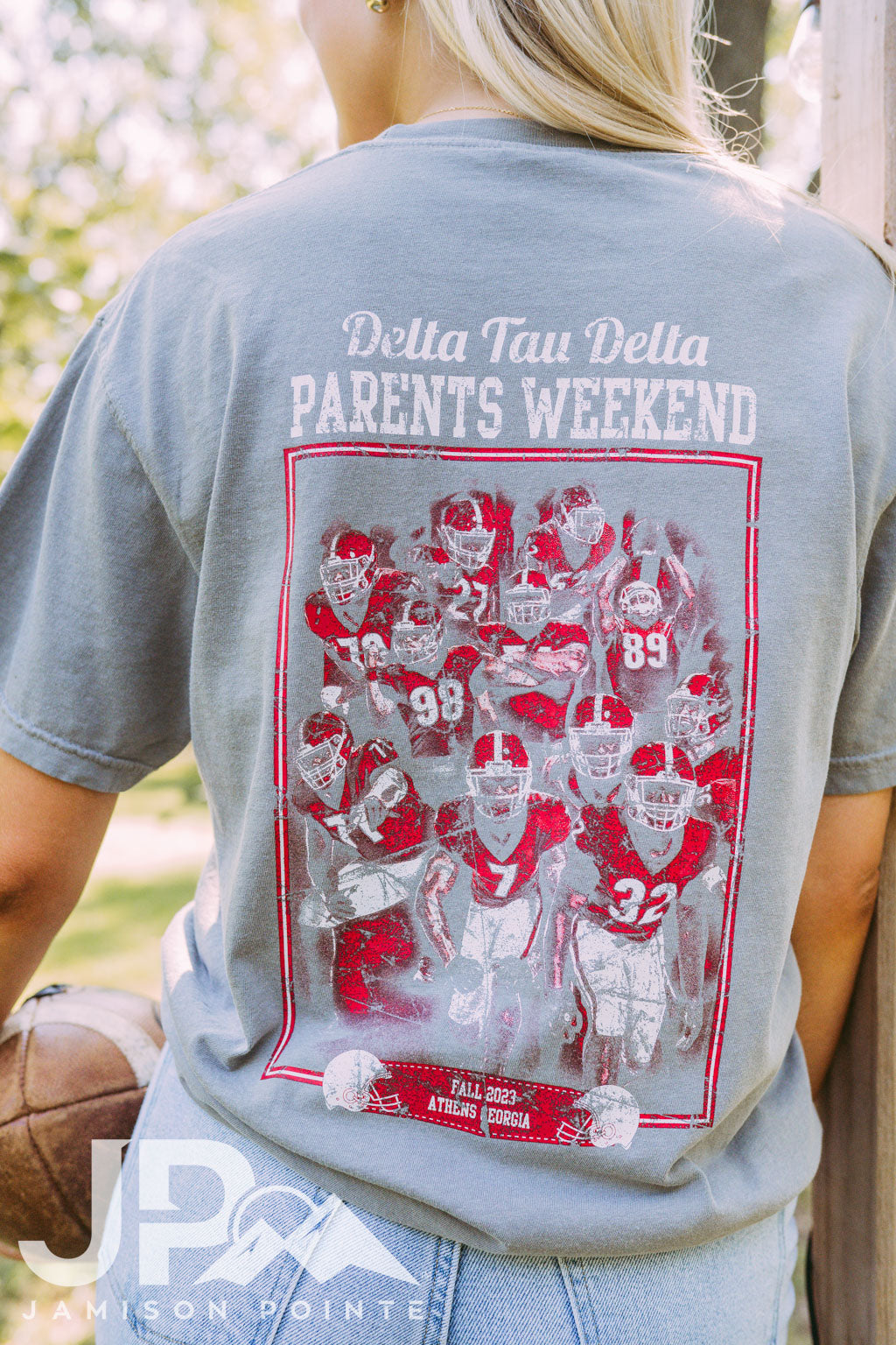 Delta Tau Delta Football Team Parents Weekend Shirt