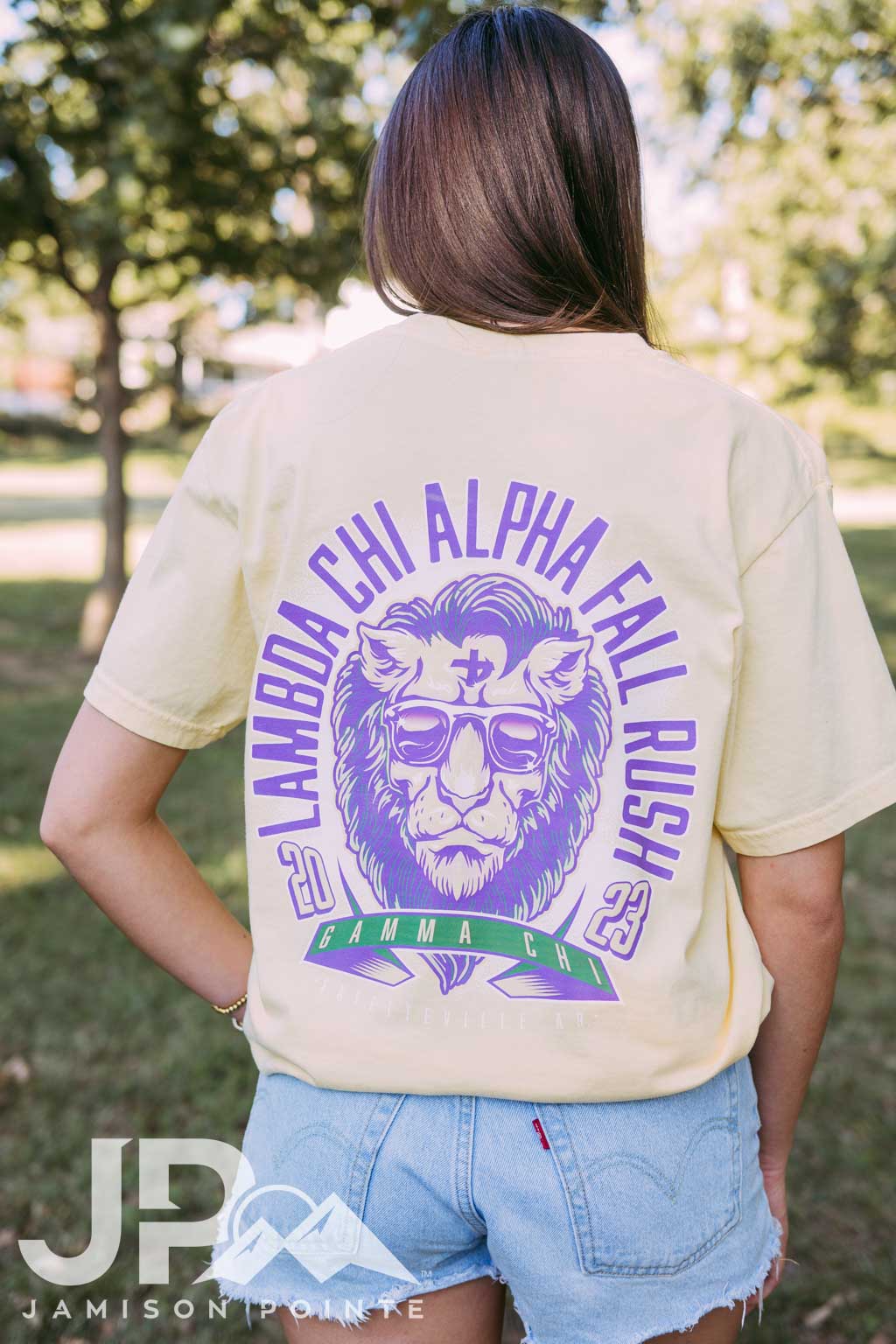 Lambda Chi Fall Rush Lion Tshirt