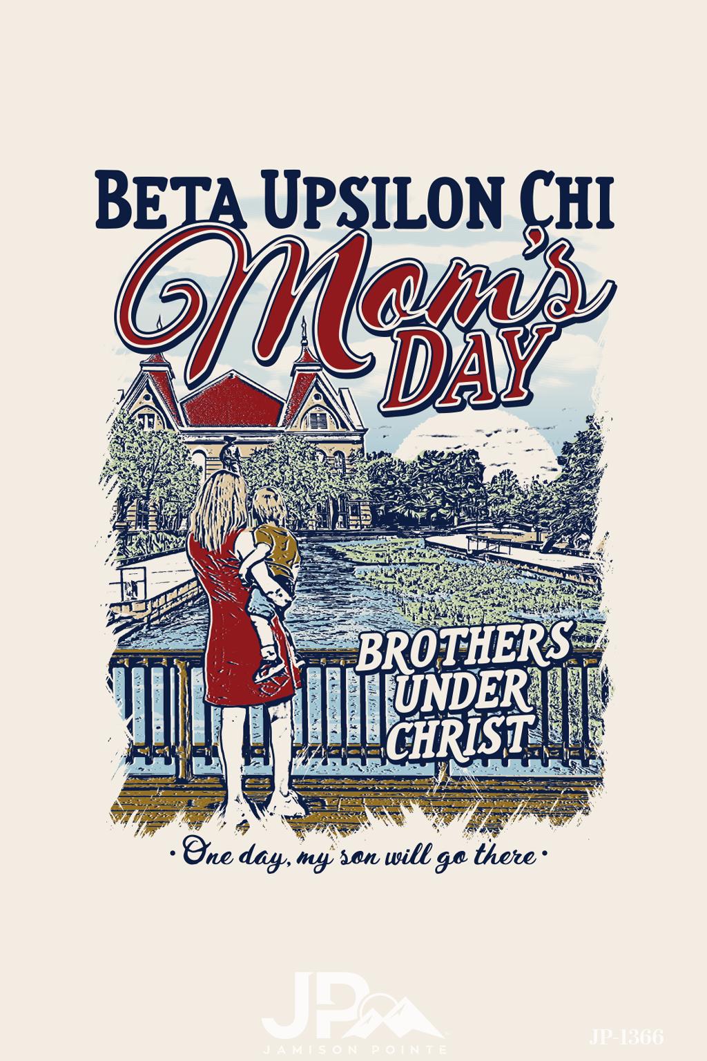 Beta Upsilon Chi Texas State University Mom&#39;s Day T-Shirt