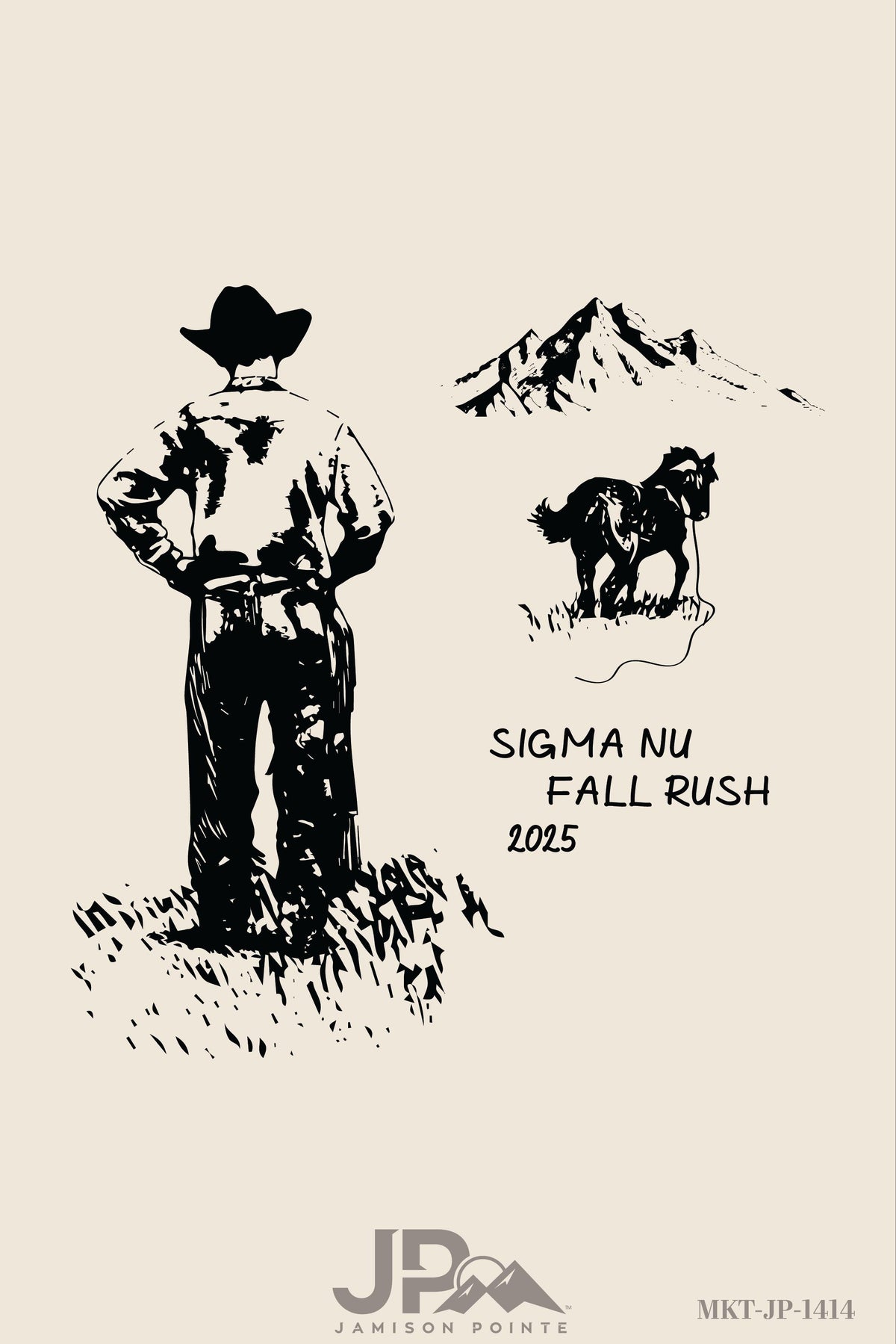 Sigma Nu Ball State University Fall Rush T-Shirt