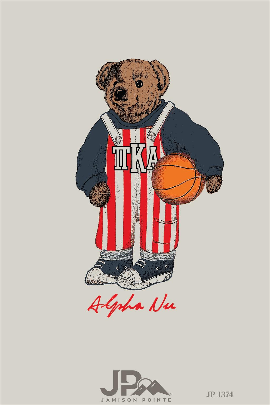 Pi Kappa Alpha University of Wisconsin Madison Bear  2 T-Shirt