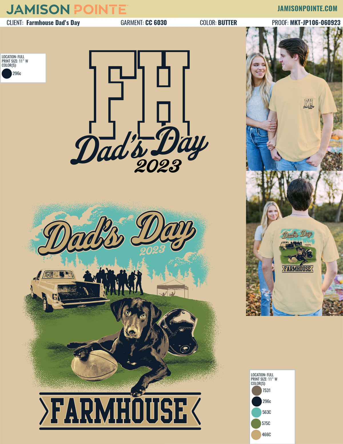 Farmhouse Dad&#39;s Weekend T-shirt T-Shirt